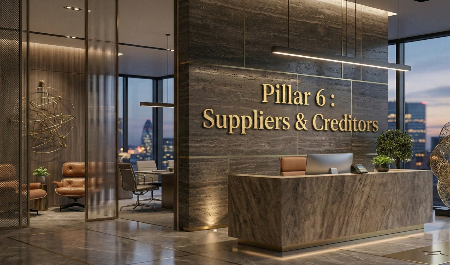 Pillar 06: Suppliers and Creditors